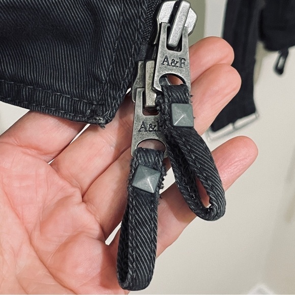 Abercrombie & Fitch Moto Jacket, Size XS - Picture 5 of 16